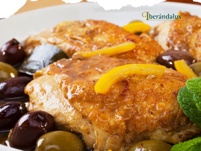 Pollo con Aceitunas